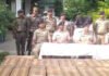कोडिनयुक्त कफ सिरप की पिकअप वाहन से तस्करी पकड़ी